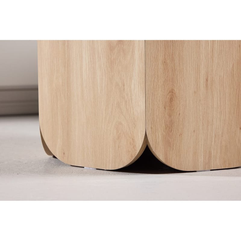 Runt matbord Tekla - Ljusgrå, 120 - Möbler - Bord & matgrupp - Matbord & köksbord