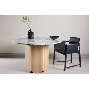 Runt matbord Tekla - Ljusgrå, 120 - Möbler - Bord & matgrupp - Matbord & köksbord