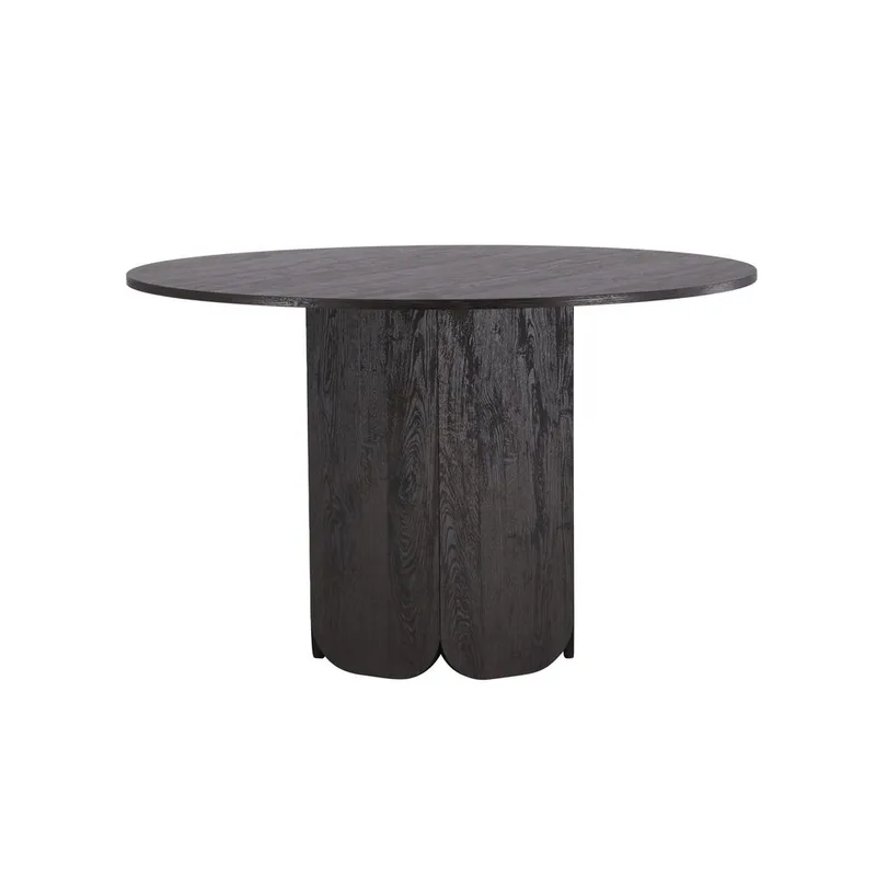 Runt matbord Tekla - Svart, 120 - Möbler - Bord & matgrupp - Matbord & köksbord