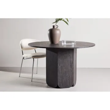 Runt matbord Tekla - Svart, 120 - Möbler - Bord & matgrupp - Matbord & köksbord