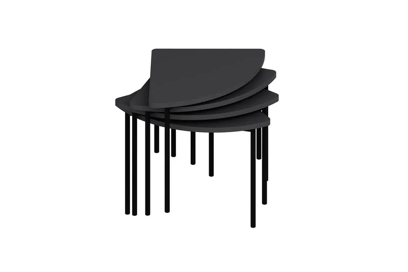 Rusele Soffbord 90 cm, Antracit