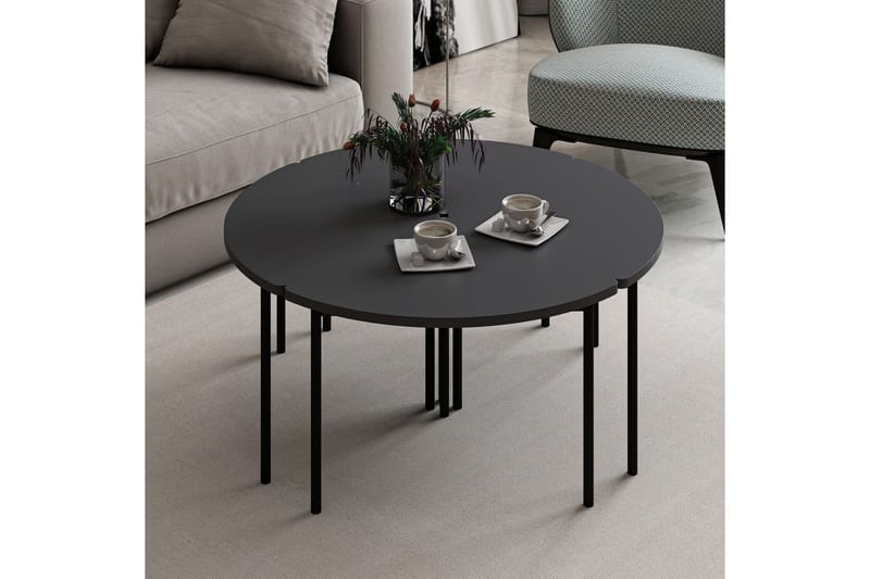 Rusele Soffbord 90 cm - Antracit - Möbler - Bord & matgrupp - Soffbord