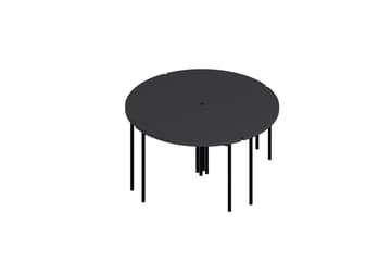 Rusele Soffbord 90 cm - Antracit - Möbler - Bord & matgrupp - Soffbord