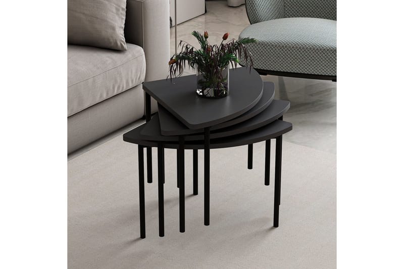 Rusele Soffbord 90 cm - Antracit - Möbler - Bord & matgrupp - Soffbord