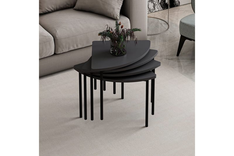 Rusele Soffbord 90 cm - Antracit - Möbler - Bord & matgrupp - Soffbord