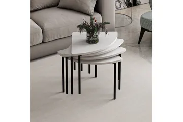 Rusele Soffbord 90 cm - Vit - Möbler - Bord & matgrupp - Soffbord