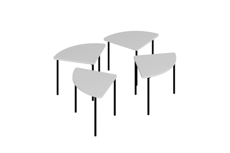 Rusele Soffbord 90 cm - Vit - Möbler - Bord & matgrupp - Soffbord