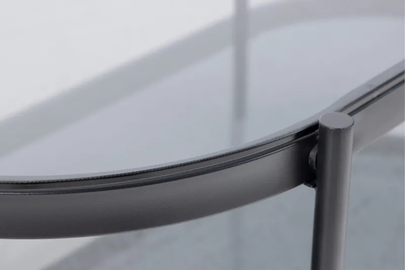 Rutkin Soffbord 95x50 cm - Grå - Möbler - Bord & matgrupp - Soffbord