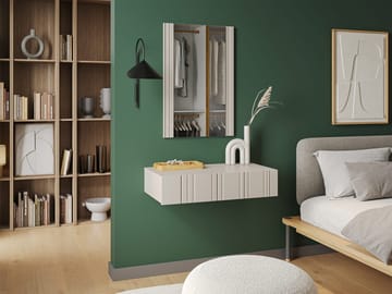 Rynlin Sminkbord med Spegel - Möbler - Bord & matgrupp - Sminkbord & toalettbord