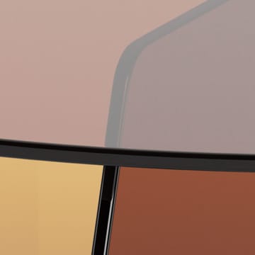 Ryvos Soffbord i Glas 80 cm Rund - Brun - Möbler - Bord & matgrupp - Soffbord