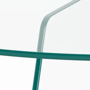 Ryvos Soffbord i Glas 80 cm Rund - Kristallklar - Möbler - Bord & matgrupp - Soffbord