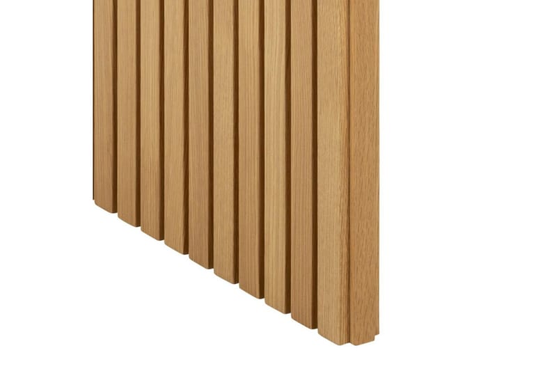 Saku Stort Rektangulärt Matbord 220 cm med Trä- och Ekutseende - Beige - Möbler - Bord & matgrupp - Matbord & köksbord