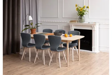 Salama Matbord 210x100 cm - Vit - Möbler - Bord & matgrupp - Matbord & köksbord