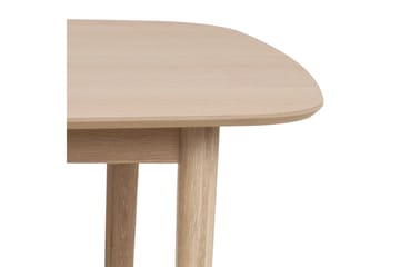 Salama Stort Rektangulärt Matbord 210 cm med Trä- och Ekutseende - Vit - Möbler - Bord & matgrupp - Matbord & köksbord