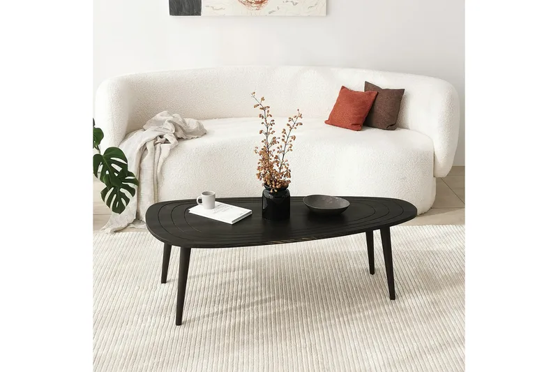 Saldus Soffbord 115 cm - Antracit - Möbler - Bord & matgrupp - Soffbord