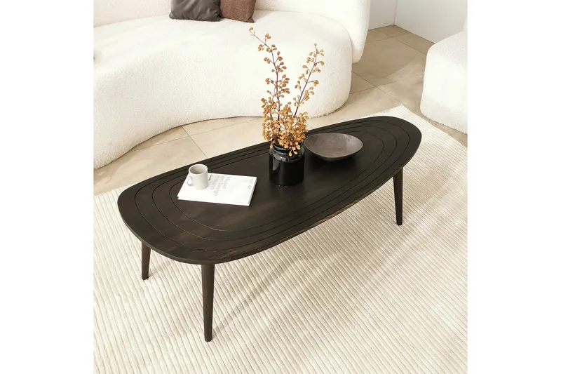 Saldus Soffbord 115 cm - Antracit - Möbler - Bord & matgrupp - Soffbord