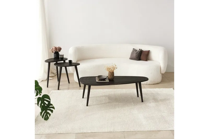 Saldus Soffbord 115 cm - Antracit - Möbler - Bord & matgrupp - Soffbord