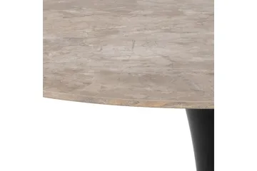 Salm Litet Runt Matbord 90 cm i Keramik - Svart - Möbler - Bord & matgrupp - Marmorbord