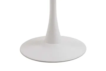 Salm Litet Runt Matbord 90 cm i Keramik - Vit - Möbler - Bord & matgrupp - Marmorbord