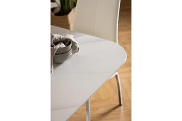 Salm Matbord 90 cm Kvadratisk - Vit - Möbler - Bord & matgrupp - Matbord & köksbord