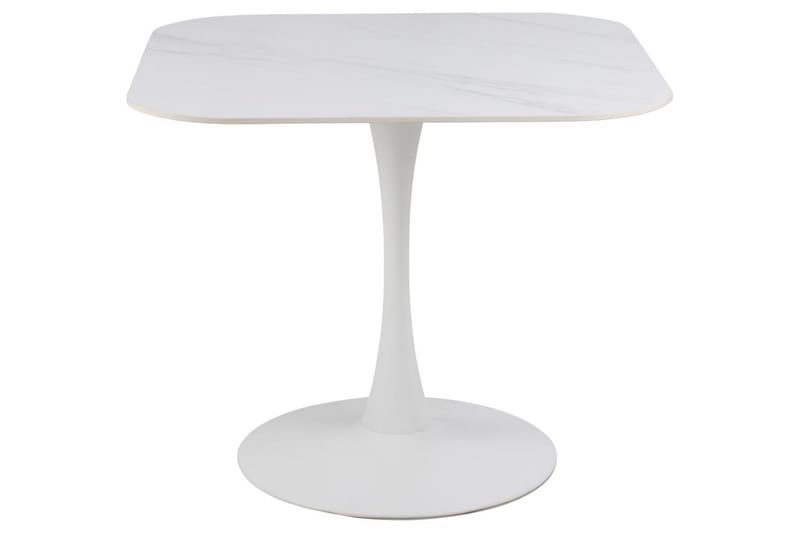 Salm Matbord 90 cm Kvadratisk - Vit - Möbler - Bord & matgrupp - Matbord & köksbord