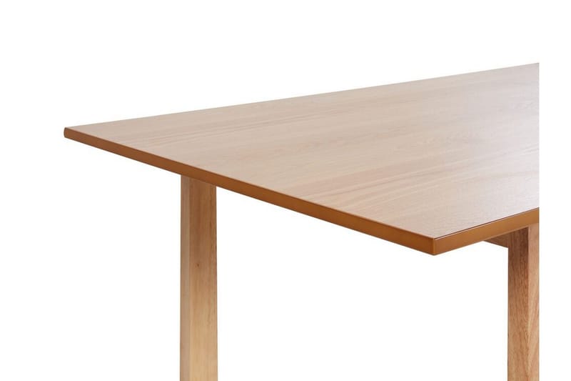 Salmo Rektangulärt Matbord 180 cm med Trä- och Askutseende - Brun - Möbler - Bord & matgrupp - Matbord & köksbord
