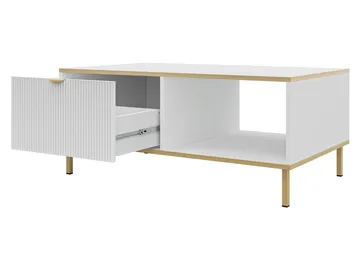 Salmor Soffbord 100 cm - Vit - Möbler - Bord & matgrupp - Soffbord