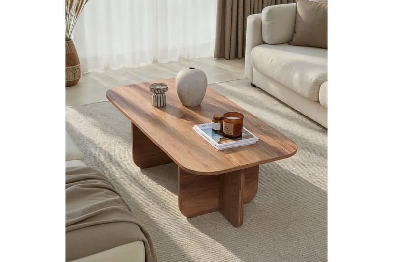 Salrin Soffbord 120 cm - Brun - Möbler - Bord & matgrupp - Soffbord