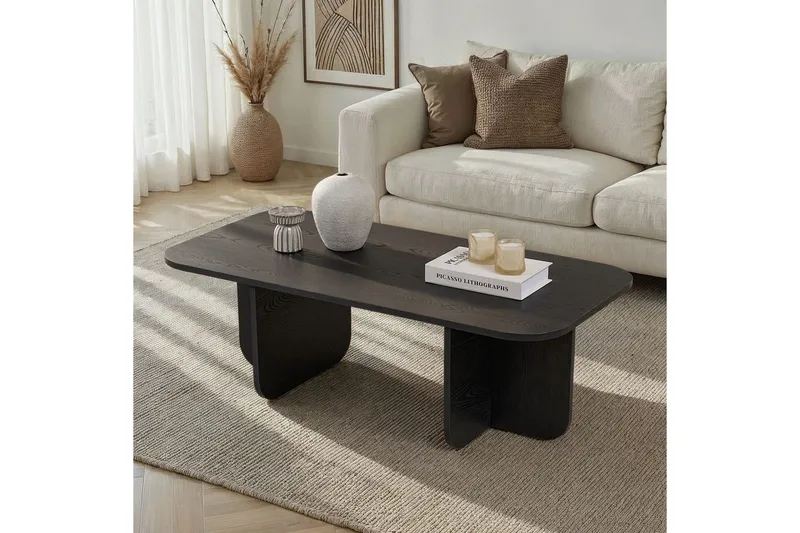 Salrin Soffbord 120 cm - Svart - Möbler - Bord & matgrupp - Soffbord