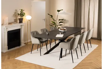 Salupa Matbord 240x100 cm - Svart - Möbler - Bord & matgrupp - Marmorbord