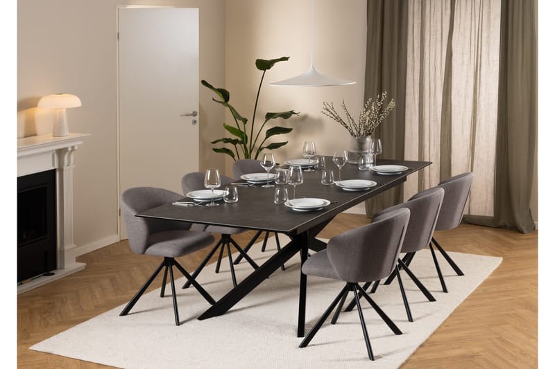 Salupa Matbord 240x100 cm - Svart - Möbler - Bord & matgrupp - Marmorbord