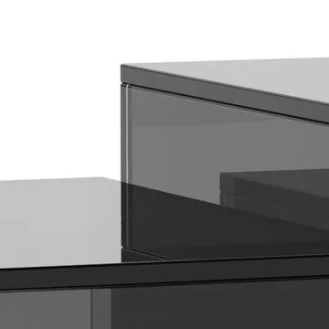 Samon Kvadratiskt Soffbord 50 cm i Glas - Grå - Möbler - Bord & matgrupp - Soffbord