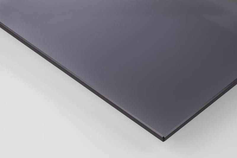 Samon Kvadratiskt Soffbord 50 cm i Glas - Grå - Möbler - Bord & matgrupp - Soffbord