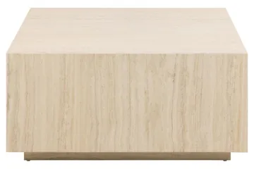 Samon Kvadratiskt Soffbord 90 cm i Sten - Beige - Möbler - Bord & matgrupp - Soffbord