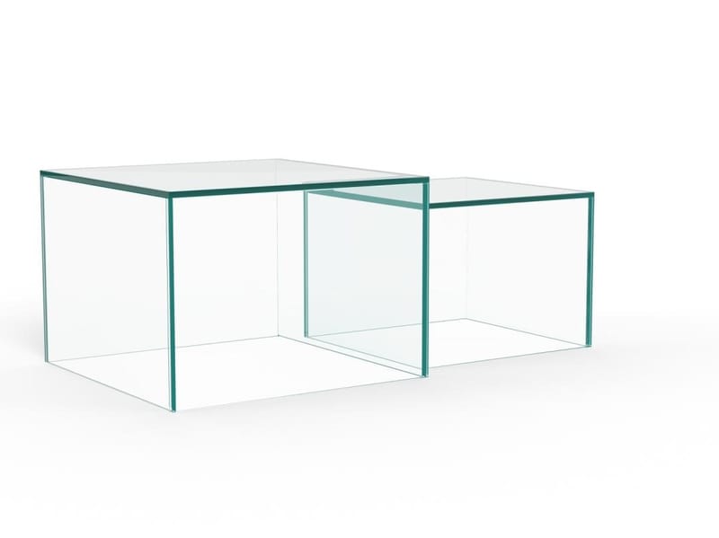 Samon Soffbord 50 cm - Kristallklar - Möbler - Bord & matgrupp - Soffbord