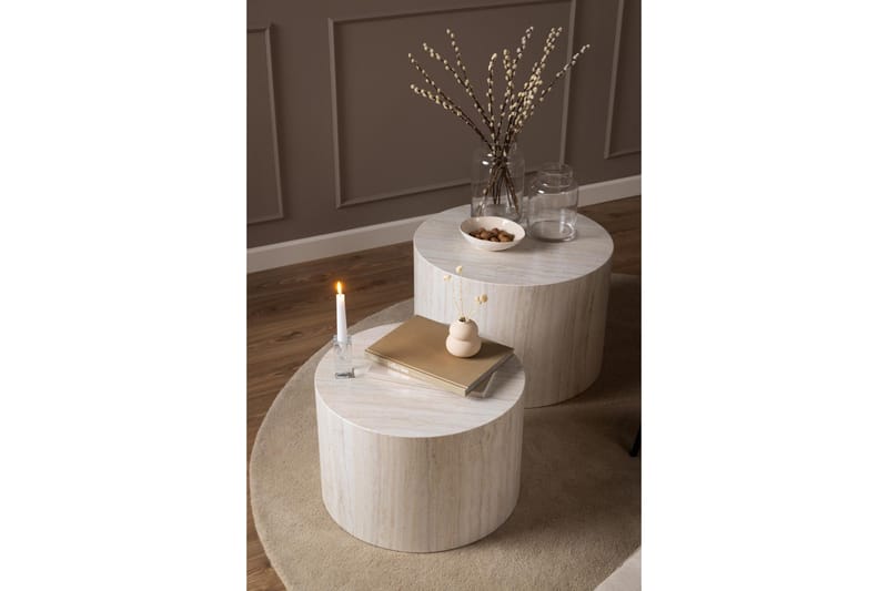 Samon Soffbord 58 cm - Beige - Möbler - Bord & matgrupp - Soffbord