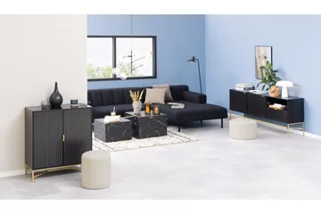 Samon Soffbord 58x58 cm - Svart - Möbler - Bord & matgrupp - Soffbord