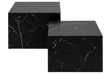 Samon Soffbord 58x58 cm - Svart - Möbler - Bord & matgrupp - Soffbord