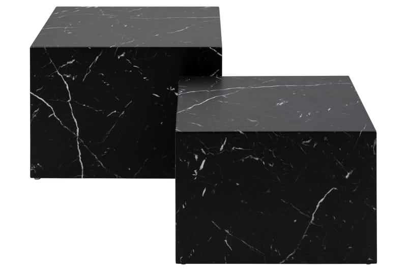 Samon Soffbord 58x58 cm - Svart - Möbler - Bord & matgrupp - Soffbord