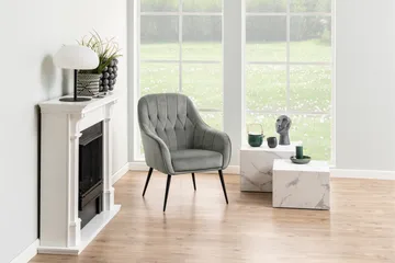 Samon Soffbord 58x58 cm - Vit - Möbler - Bord & matgrupp - Soffbord