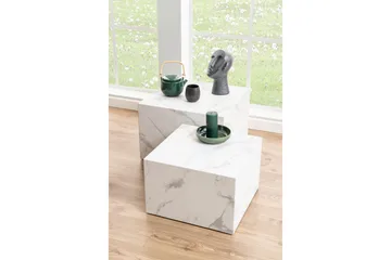 Samon Soffbord 58x58 cm - Vit - Möbler - Bord & matgrupp - Soffbord