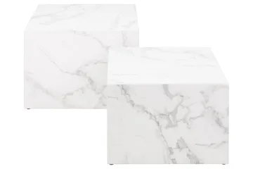 Samon Soffbord 58x58 cm - Vit - Möbler - Bord & matgrupp - Soffbord