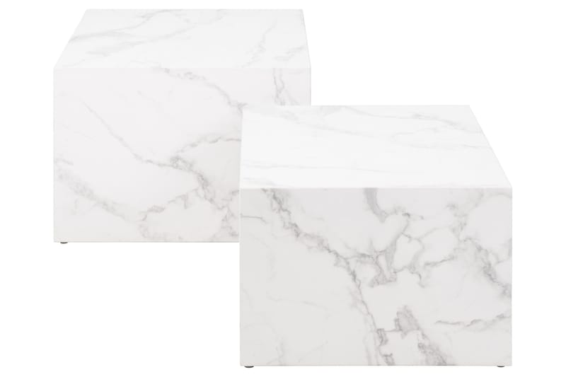 Samon Soffbord 58x58 cm - Vit - Möbler - Bord & matgrupp - Soffbord
