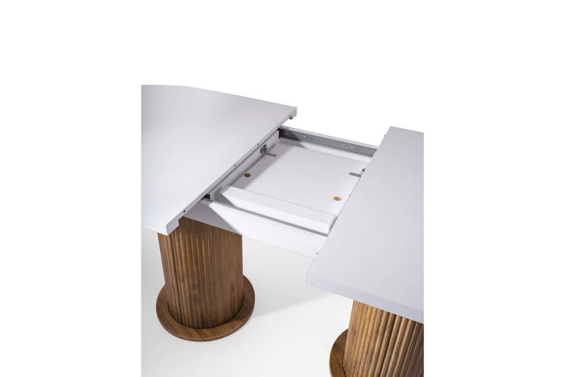 Samtens Matbord 180 cm Oval - Vit - Möbler - Bord & matgrupp - Matbord & köksbord