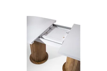 Samtens Matbord 180 cm Oval - Vit - Möbler - Bord & matgrupp - Matbord & köksbord