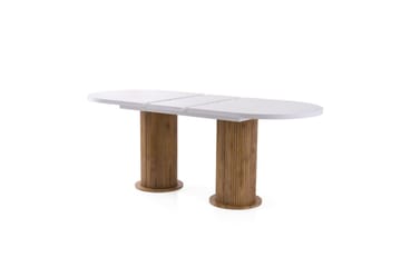 Samtens Matbord 180 cm Oval - Vit - Möbler - Bord & matgrupp - Matbord & köksbord