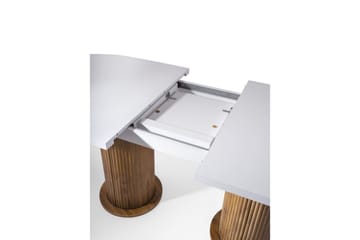 Samtens Matbord 180 cm Oval - Vit - Möbler - Bord & matgrupp - Matbord & köksbord