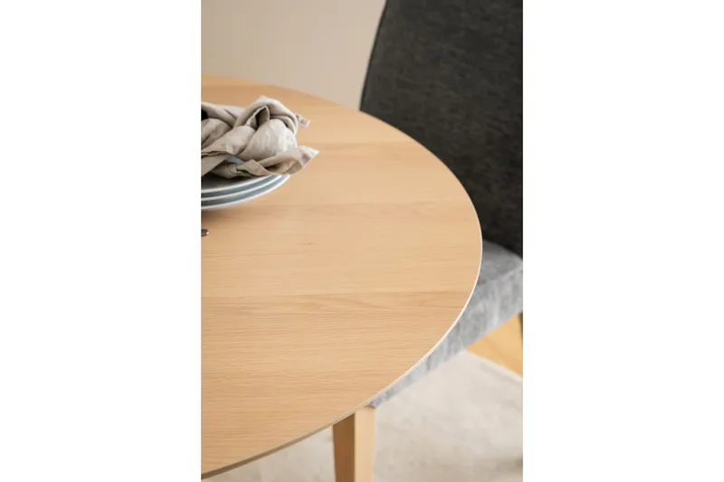 Sanae Matbord 105 cm Rund - Ek - Möbler - Bord & matgrupp - Matbord & köksbord