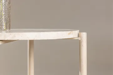 Sandhamn Soffbord 40 cm Rund - Beige - Möbler - Bord & matgrupp - Soffbord