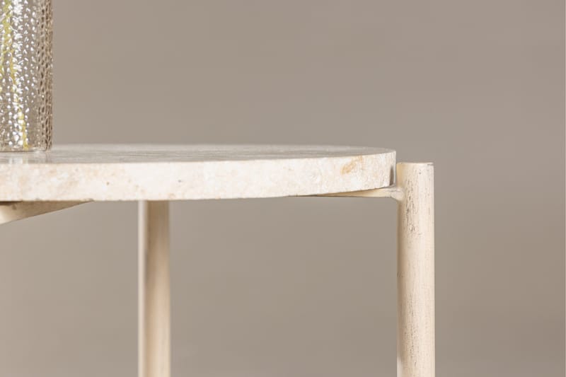 Sandhamn Soffbord 40 cm Rund - Beige - Möbler - Bord & matgrupp - Soffbord